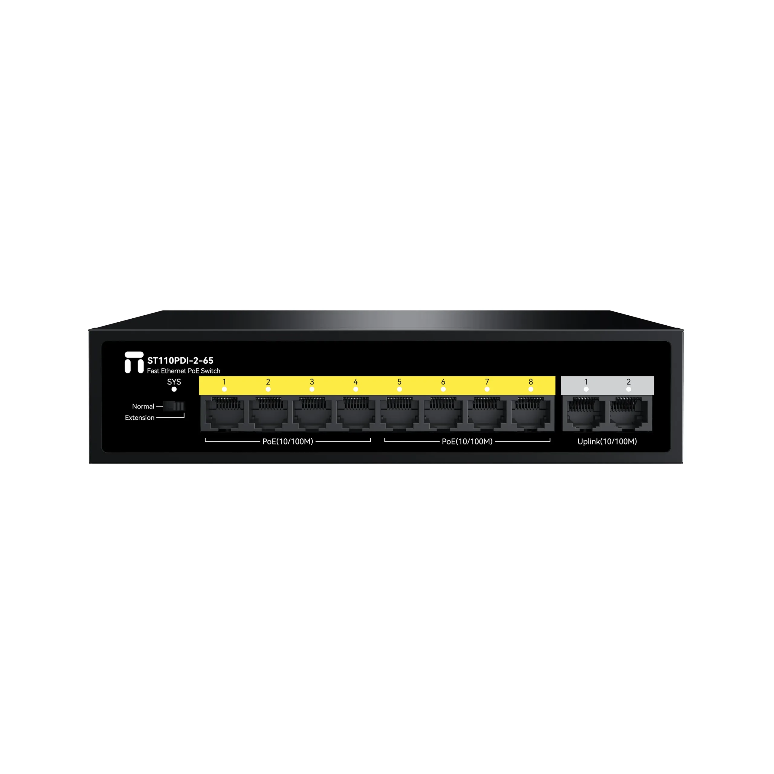 NETIS ST110PDI-2-65 10-Port PoE+ Switch