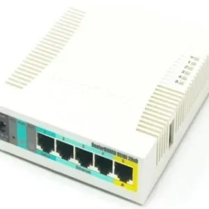 MikroTik RB951-2n 2.4GHz wireless router with 5 Ethernet ports